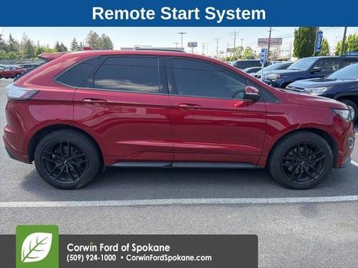 Ruby Red Metallic 2017 Ford Edge Sport