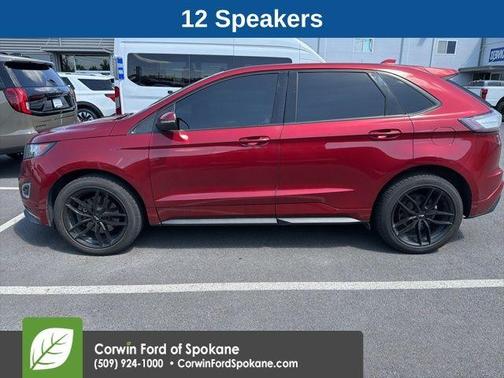Ruby Red Metallic 2017 Ford Edge Sport