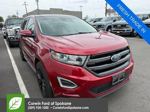 Ruby Red Metallic 2017 Ford Edge Sport