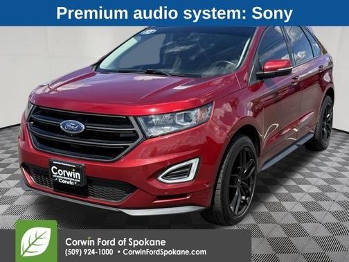 Ruby Red Metallic 2017 Ford Edge Sport