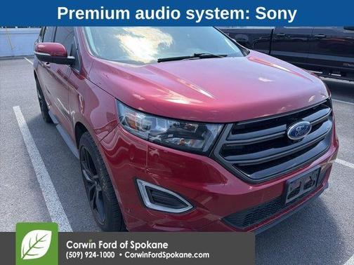 Ruby Red Metallic 2017 Ford Edge Sport