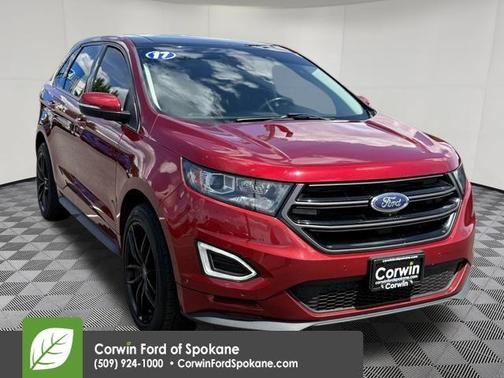 Ruby Red Metallic 2017 Ford Edge Sport