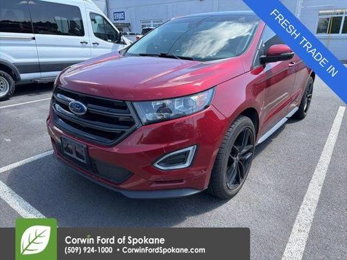 Ruby Red Metallic 2017 Ford Edge Sport