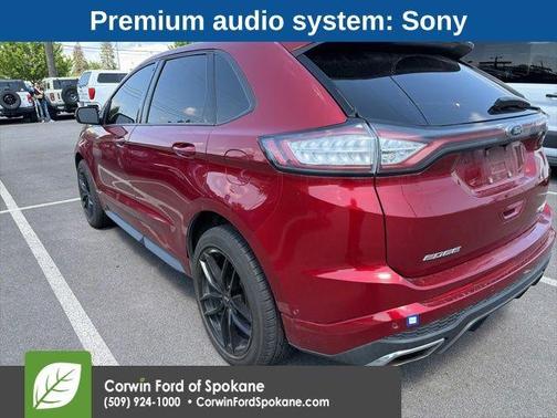 Ruby Red Metallic 2017 Ford Edge Sport