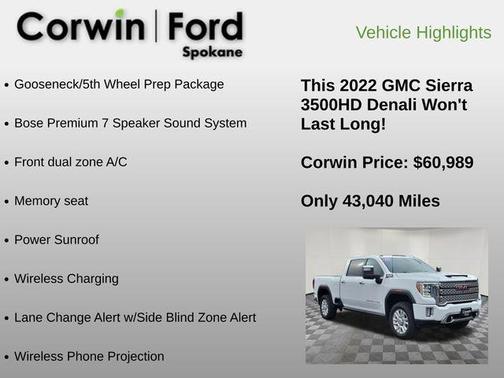 2022 GMC Sierra 3500 Denali