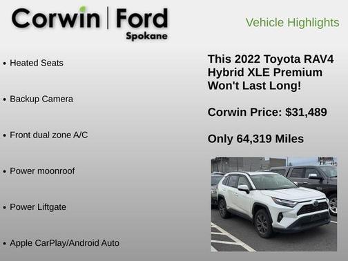 2022 Toyota RAV4 Hybrid XLE Premium