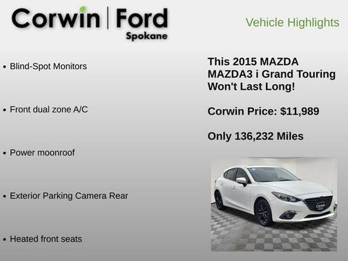 2015 Mazda Mazda3 i Grand Touring