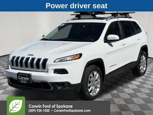 Bright White Clearcoat 2015 Jeep Cherokee Limited