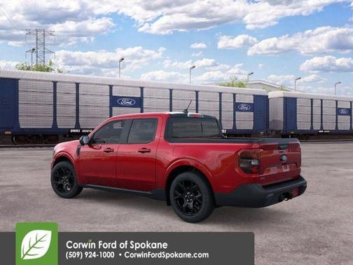 Ruby Red Metallic 2026 Ford Maverick Lariat