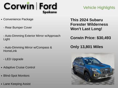 2024 Subaru Forester Wilderness
