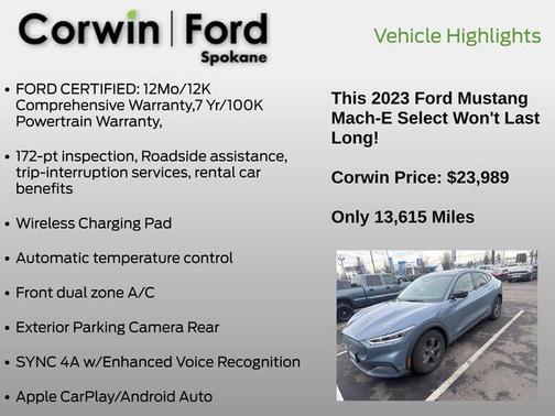 2023 Ford Mustang Mach-E Select