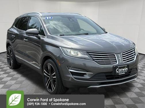 Magnetic Gray Metallic 2017 Lincoln MKC Reserve