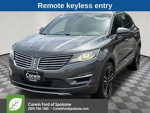 Magnetic Gray Metallic 2017 Lincoln MKC Reserve
