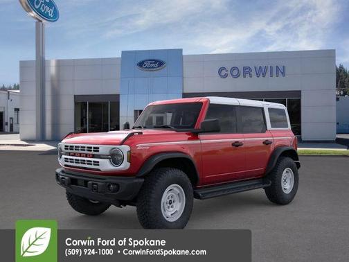 Ruby Red Metallic Tinted Clearcoat 2026 Ford Bronco Heritage Edition
