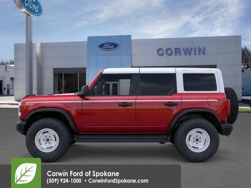 Ruby Red Metallic Tinted Clearcoat 2026 Ford Bronco Heritage Edition
