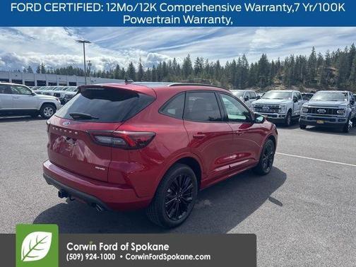 Red Metallic 2024 Ford Escape ST-Line Elite
