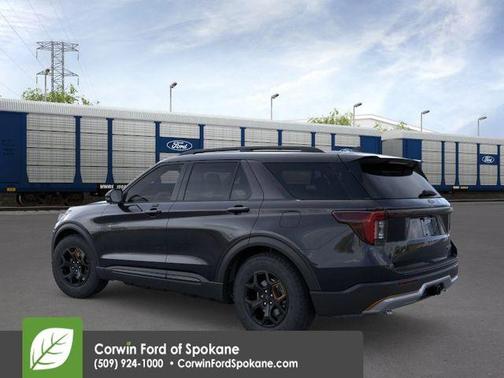 Black Metallic 2026 Ford Explorer Tremor