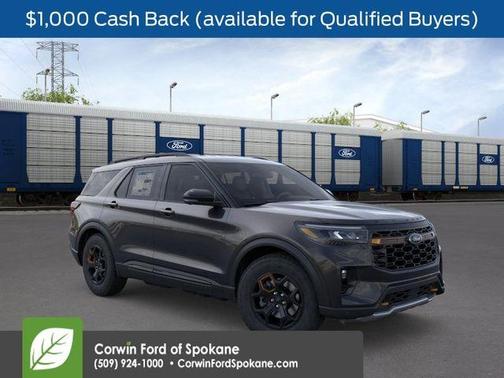 Black Metallic 2026 Ford Explorer Tremor