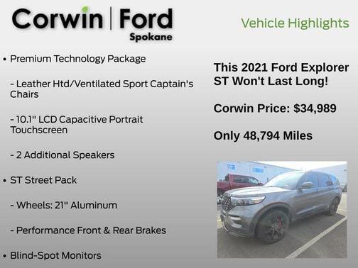 2021 Ford Explorer ST