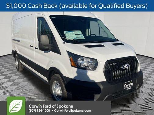 Oxford White 2026 Ford Transit-250 148 WB Medium Roof Cargo