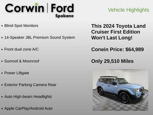 2024 Toyota Land Cruiser FIRST EDITION