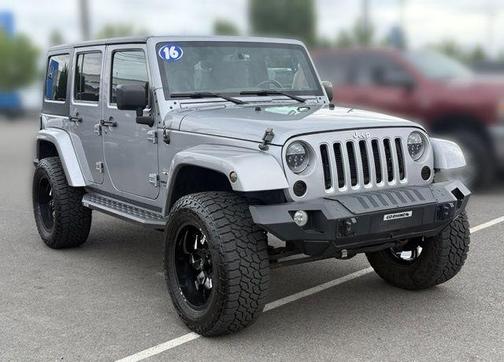 Billet Silver Metallic Clearcoat 2016 Jeep Wrangler Unlimited Sahara