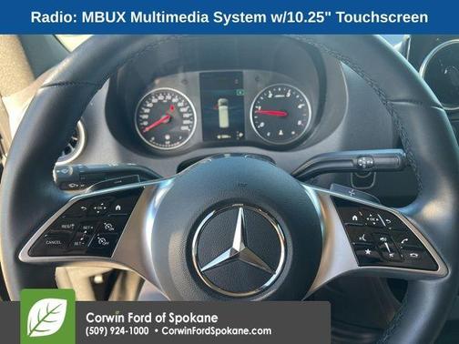Obsidian Black Metallic 2025 Mercedes-Benz Sprinter 2500 170 WB