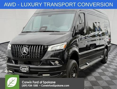 Obsidian Black Metallic 2025 Mercedes-Benz Sprinter 2500 170 WB
