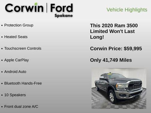 2020 RAM 3500 Limited