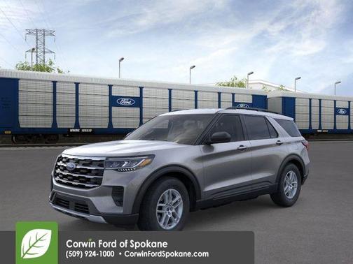 Carbonized Gray Metallic 2026 Ford Explorer Active