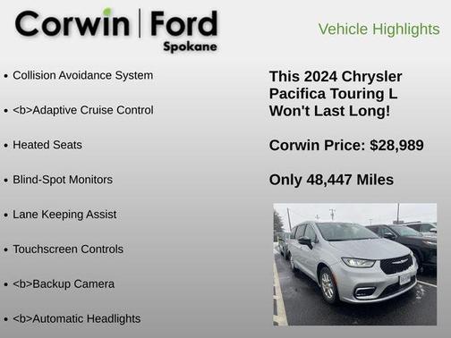 2024 Chrysler Pacifica Touring-L