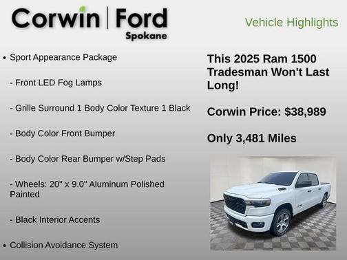 2025 RAM 1500 Tradesman