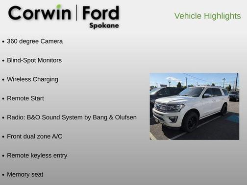 Star White 2021 Ford Expedition Platinum