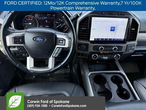 Antimatter Blue Metallic 2022 Ford F-350 Platinum