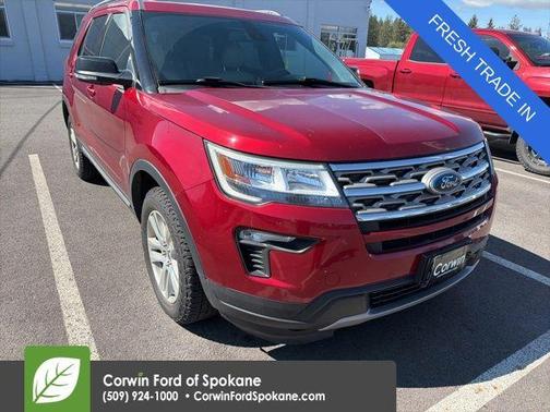 Ruby Red Metallic Tinted Clearcoat 2018 Ford Explorer XLT
