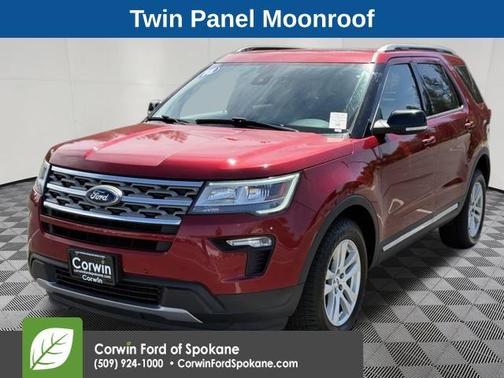 Ruby Red Metallic Tinted Clearcoat 2018 Ford Explorer XLT