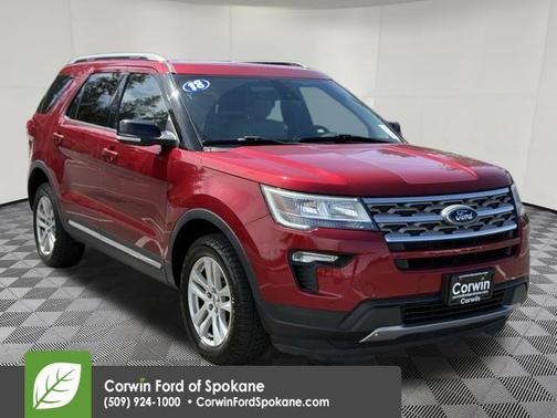 Ruby Red Metallic Tinted Clearcoat 2018 Ford Explorer XLT