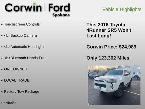 2016 Toyota 4Runner SR5