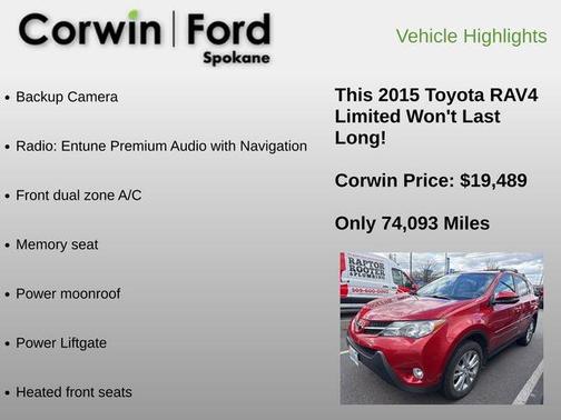 2015 Toyota RAV4 Limited