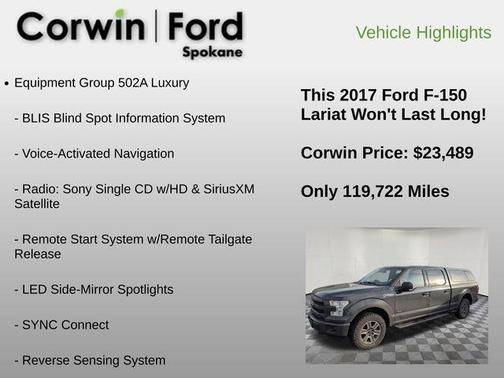 2017 Ford F-150 Lariat