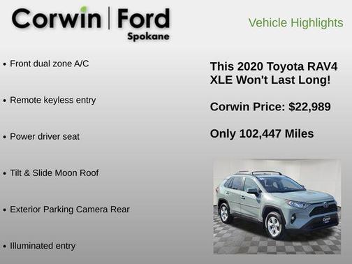 2020 Toyota RAV4 XLE