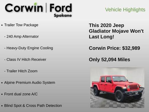 2020 Jeep Gladiator Mojave