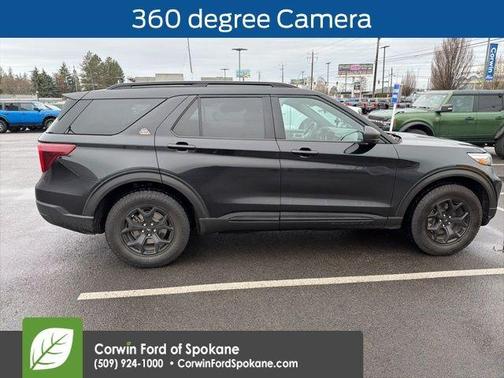 Agate Black Metallic 2023 Ford Explorer Timberline