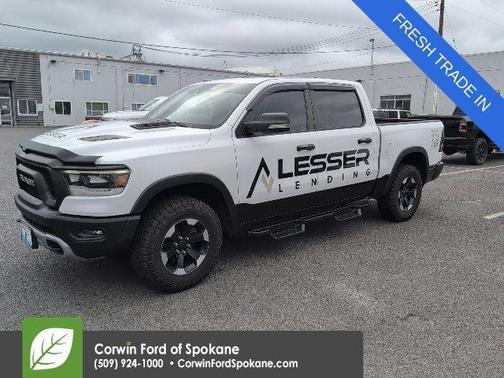 Bright White Clearcoat 2022 RAM 1500 Rebel