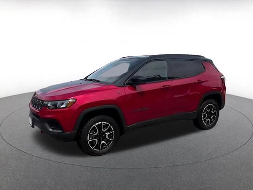 Red Hot Pearlcoat 2025 Jeep Compass Trailhawk