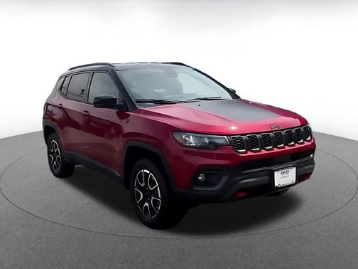 Red Hot Pearlcoat 2025 Jeep Compass Trailhawk