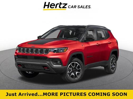 Red Hot Pearlcoat 2025 Jeep Compass Trailhawk