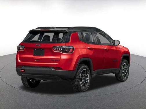 Red Hot Pearlcoat 2025 Jeep Compass Trailhawk
