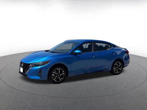 Electric Blue Metallic 2025 Nissan Sentra SV