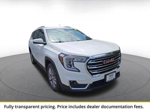 Summit White 2024 GMC Terrain SLT